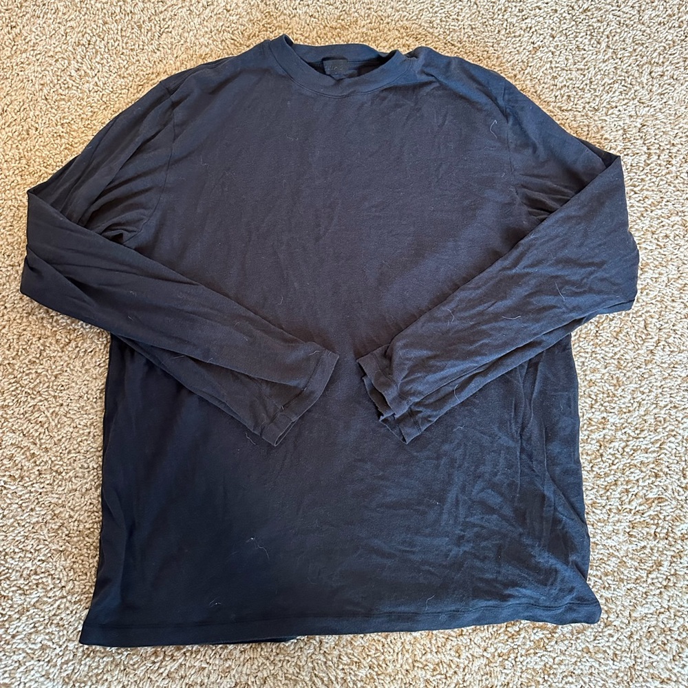 BOYFRIEND LONG SLEEVE T-SHIRT | ONYX